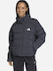 Helionic Damen Puffer Jacke für Winter Schwarz