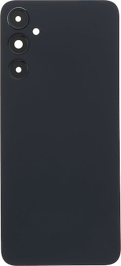 Battery Cover Battery Door + Battery Door Adhesive + Back Camera Lens Bezel Black for Galaxy A05s