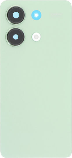 Batterieabdeckung Battery Door + Battery Door Adhesive + Back Camera Lens Bezel Grün für Xiaomi Redmi Note 13 4G