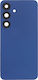 Battery Cover Battery Door + Battery Door Adhesive + Back Camera Lens Bezel Blue for Galaxy S25