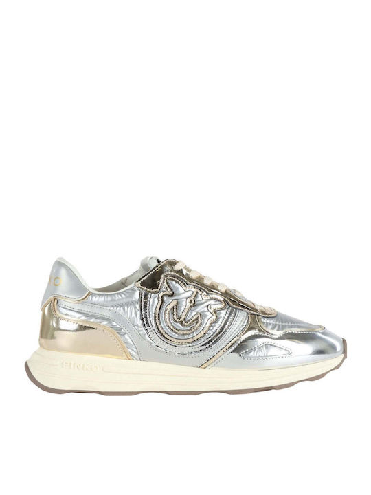 Pinko Zoe 01 Damen Sneakers Gold