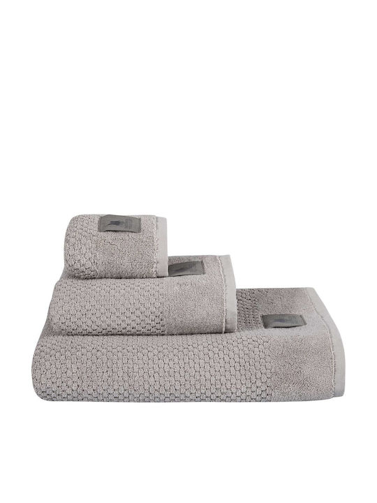 Greenwich Polo Club Bath Towel Premium 4117 80x160cm Gray Weight 700gr/m²