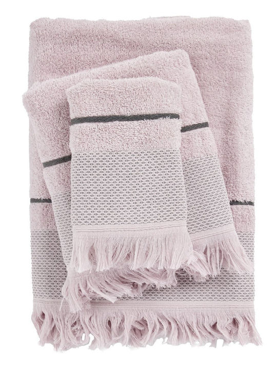 Das Home Bath Towel Set 3pcs Best Lilac Weight ...