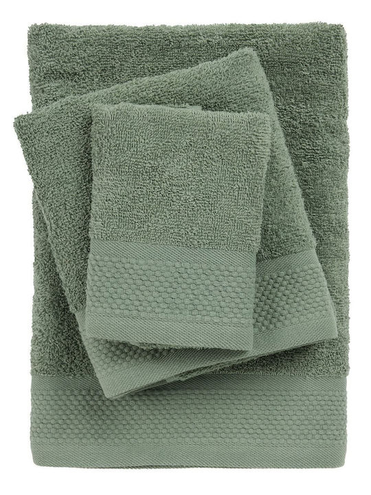 Das Home Bath Towel Set 3pcs 0836 Green Weight ...