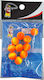 Top One Flotant Rotund Galben Portocaliu 8mm