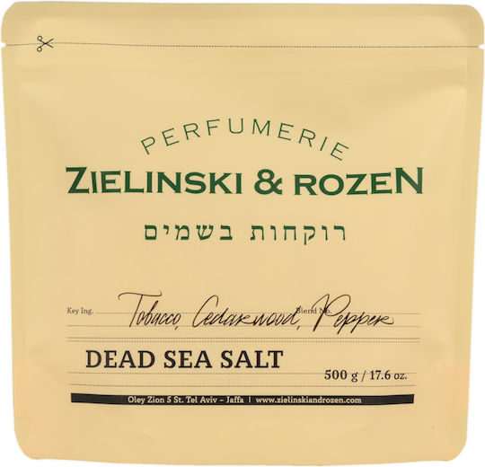 Dead Sea Salt Tobacco Cedarwood Pepper 500g