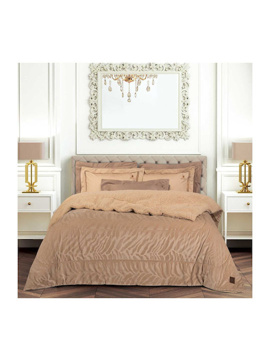 Greenwich Polo Club Duvet Cover Queen 240x250cm 4434 Beige 700 GSMGsm 11.5 togs Togs