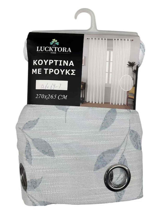 Lucktora Завеса с Копчета Бяла LCT-14704 265x270бр