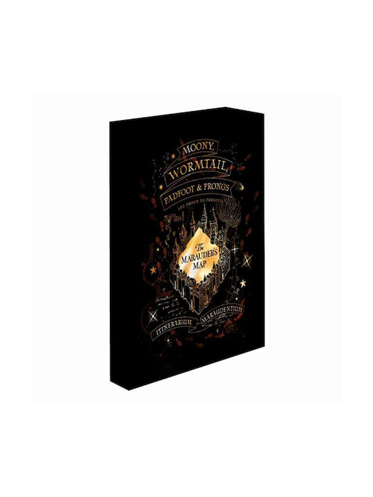 Harry Potter Marauders Map Licht Segeltuch 40x30 cm