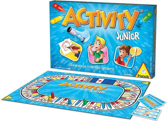 Board Game Activity Junior for 2-3 Players 8+ Years Old (PL) Piatnik