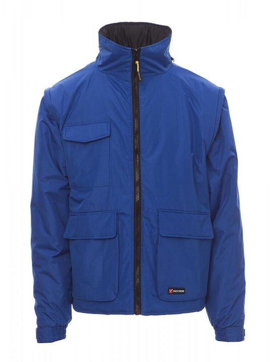 Payper Escape Work Jacket with Hood Blue
