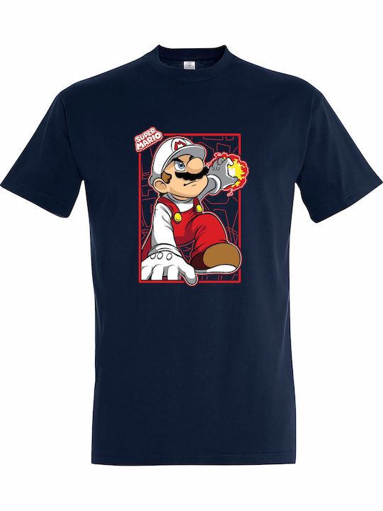 kirikoko Детска тениска French Navy Super Mario...