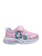 Kids Sneakers Anatomical with Hoop & Loop Closure Pink