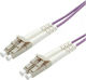 Value Fiber Optic Cable LC-LC 20m Purple 1pcs