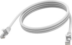 Vision U/FTP (STP) Cat.6a Network Cable 2m White Vision U/FTP (STP) Cat.6a Network Cable 2m White