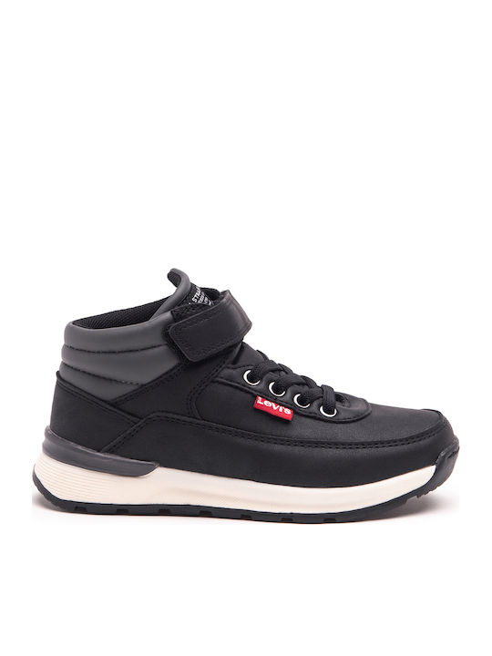 Levi's Anatomical Kids Boots with Velcro Black
