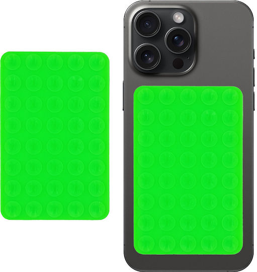Sonique Mobile Green Double-Sided Silicone Suction Cup