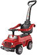 Baby Lauflernhilfe Ride On mit Elterngriff für 12+ Monate Rote