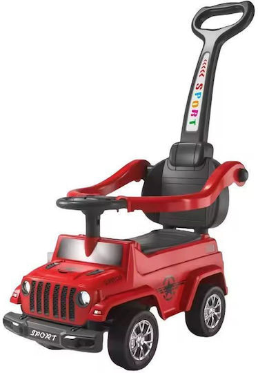 Baby Lauflernhilfe Ride On mit Elterngriff für 12+ Monate Rote