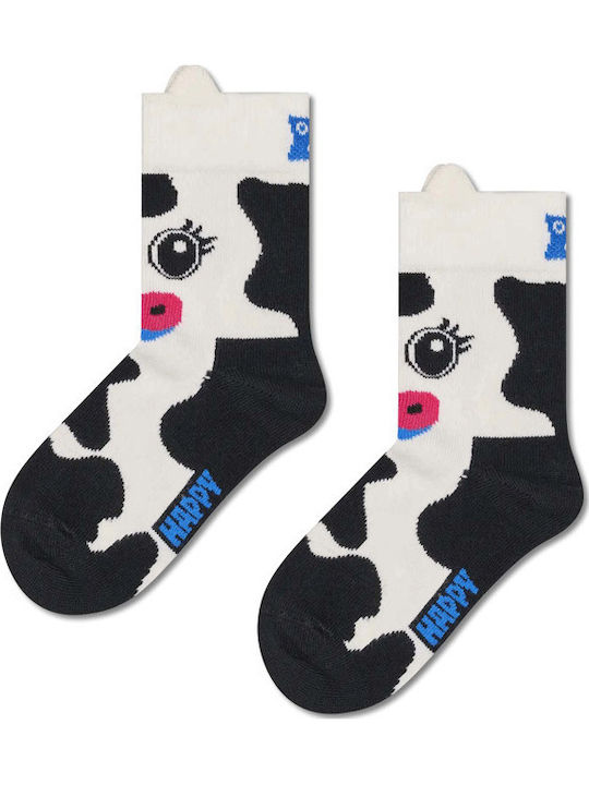 Happy Socks Παιδικές Κάλτσες Kids Μαύρο 2 Ζευγάρια