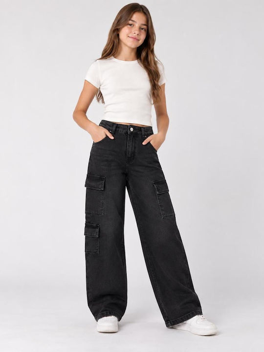 Kids' Jeans Trousers Black