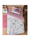 Kentia Zuzu Set Kids Duvet Cover Single with Pillowcase Cotton White 165x245cm