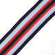 Gurtband Gewebt Dunkelblau Rot Weiß 4,5cm Meter