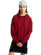 Women's Sweatshirt Hooded Bordeaux
