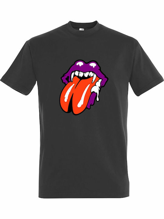 Unisex T-Shirt "Rolling Stones Lips Horror Hall...