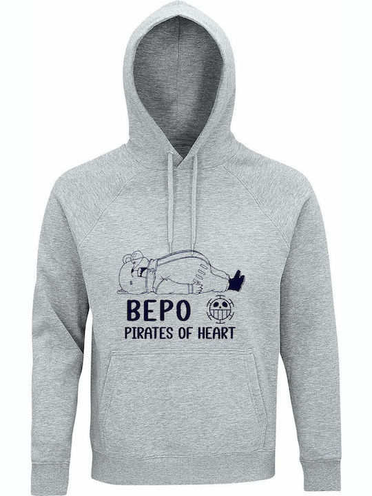 Unisex Kapuzenpulli Bio-Baumwolle Bepo Pirates ...