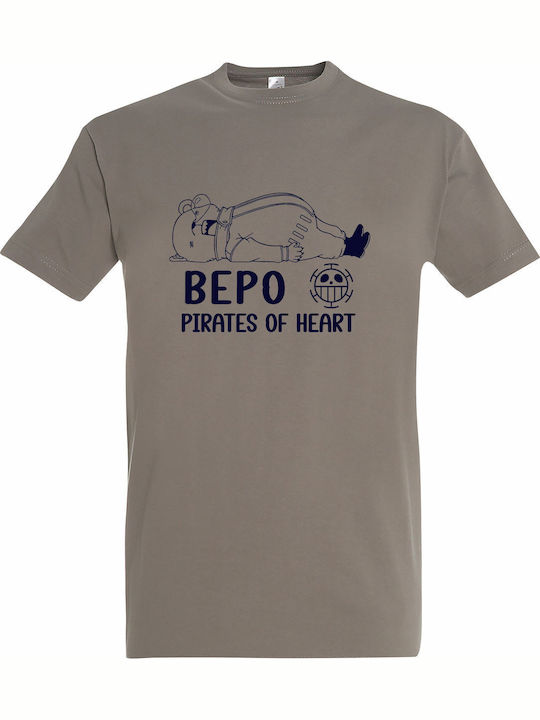 Unisex T-shirt "Bepo Pirates Heart Ein Stück An...