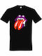 Unisex T-shirt "Rolling Stones Lips Horror Halloween Edition" Schwarze