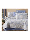 MayHome Set Duvet Cover Single 160x240cm Geometric 350 GSM