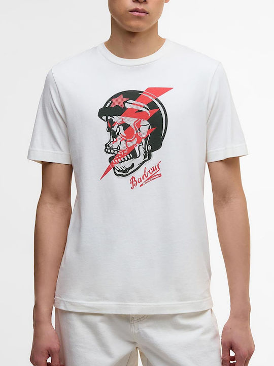 Barbour T-shirt Whisper White