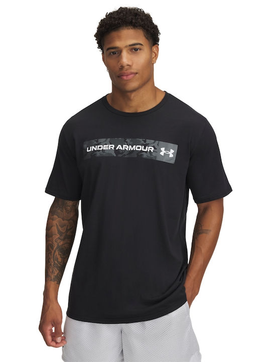 Under Armour Chest T-Shirt Black