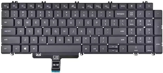 Задно Осветена Клавиатура Dell Latitude 5521 Английски Език (САЩ) Mentor Premium