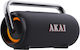 Akai Proffesional Ηχείο Bluetooth 60W με Διάρκεια Μπαταρίας έως 7 ώρες Μαύρο ABTSW-75