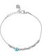 FantazyStores Women's Bracelet Chain with design Eye made of Steel