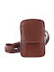 Leather Men's Bag Shoulder / Crossbody Tabac Brown