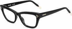 Missoni Mis 0261 807 Prescription Eyeglass Frames Women's Acetate Black Tortoise Butterfly Titanium Missoni Mis 0261 807 Prescription Eyeglass Frames Women's Acetate Black Tortoise Butterfly Titanium