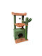 Animal Cactus Scratching Post Cat Trees Green 40x40x84cm