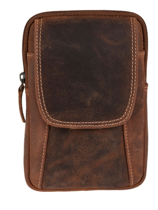Fetiche Leather Δερμάτινη Γυναικεία Τσάντα Χιασ...