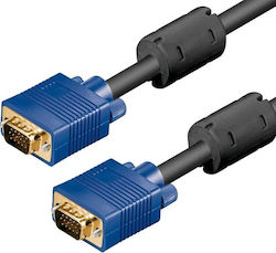 Cablu Vga M To Vga M Lungime 10m Negru
