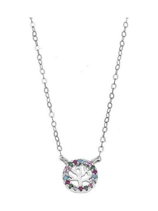 Senza Charm Baum aus Silber