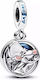 Charm Compatibil Brățară Pandora Disney Pixar Ratatouille Model Din Argint