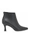 Women's Ankle Boots with Medium Heel Black