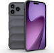 Amorus Back Cover Σιλικόνης Γκρι (iPhone 17 Pro)