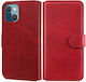 Halterung Brieftasche Synthetisches Leder Rot (iPhone 13 MiniNokia 5.4)