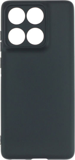 Senso Liquid Umschlag Rückseite Silikon Schwarz (Motorola Edge 60 Pro)