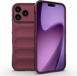 Amorus Umschlag Rückseite Burgundisch (iPhone 17 Pro) Amorus Umschlag Rückseite Burgundisch (iPhone 17 Pro)